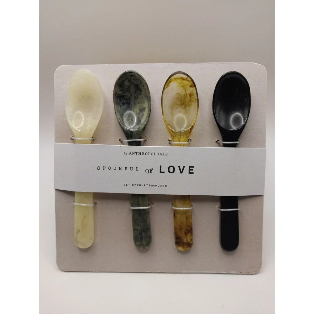 Anthropologie Anthropologie Gaetano Teaspoons, Set of 4